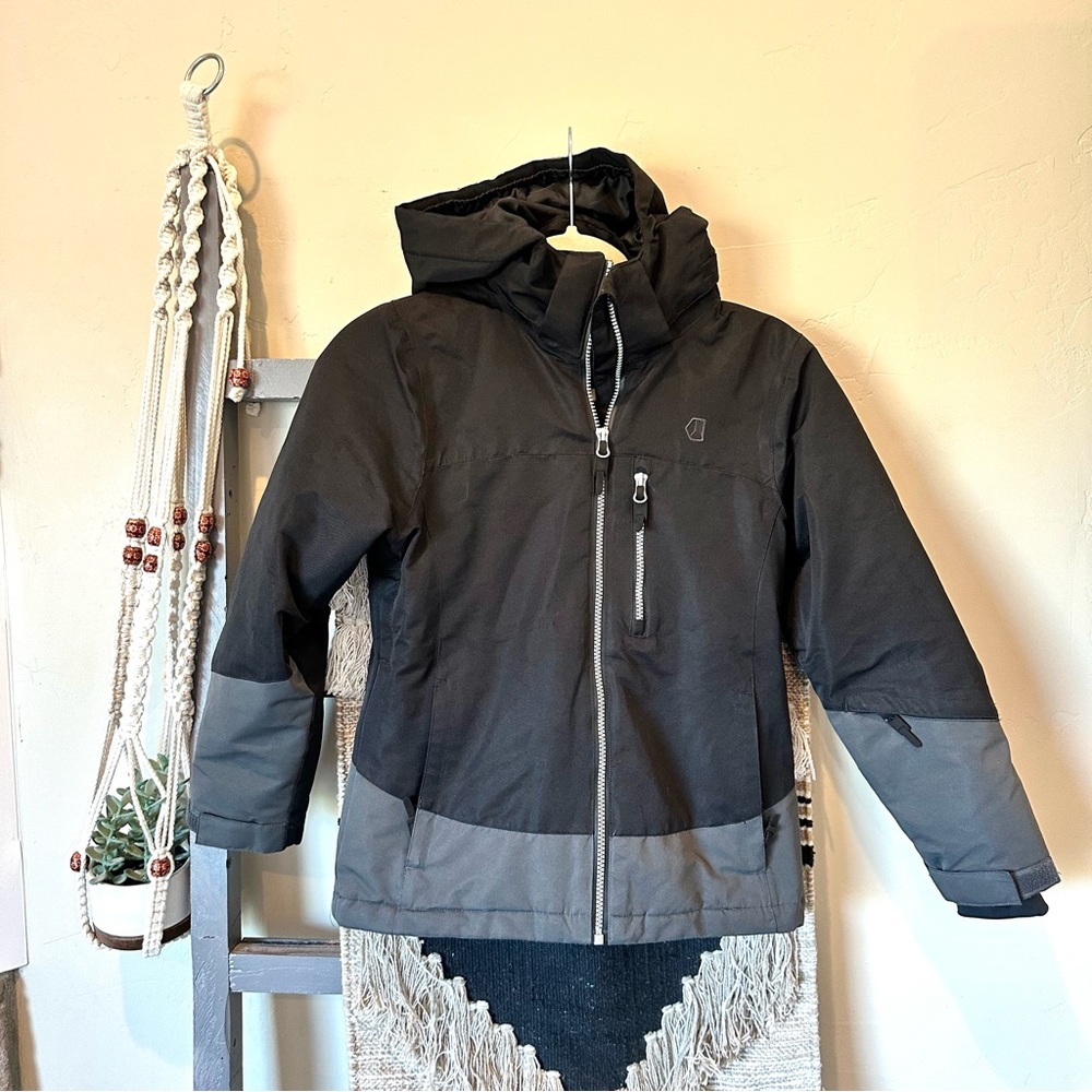 Liquid snow winter ski/snowboard hooded winter jacket